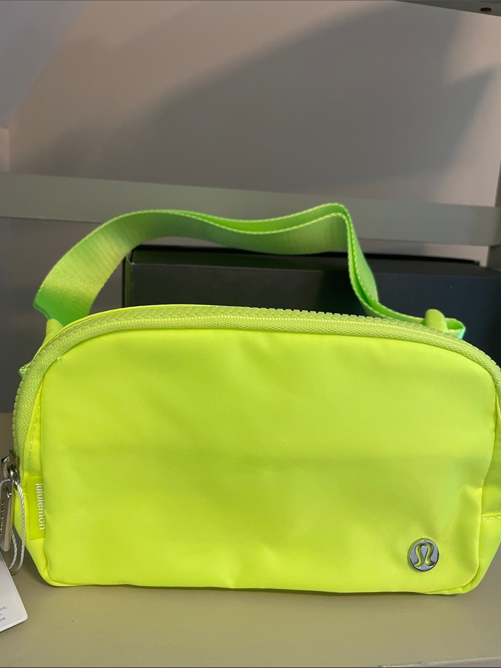 lululemon Neon Lime Belt Bag Cross Body NEW with tags